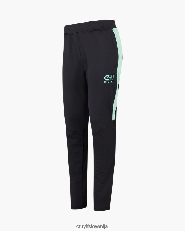 obleke kotna obleka Cruyff 8BPFJV1328 mlajši črna/zelena