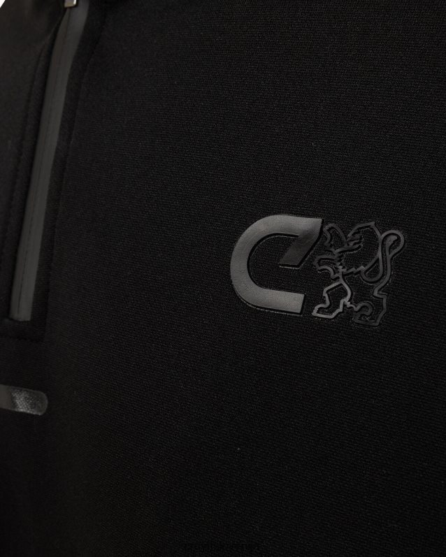 obleke kotna obleka Cruyff 8BPFJV409 moški črna/zelena