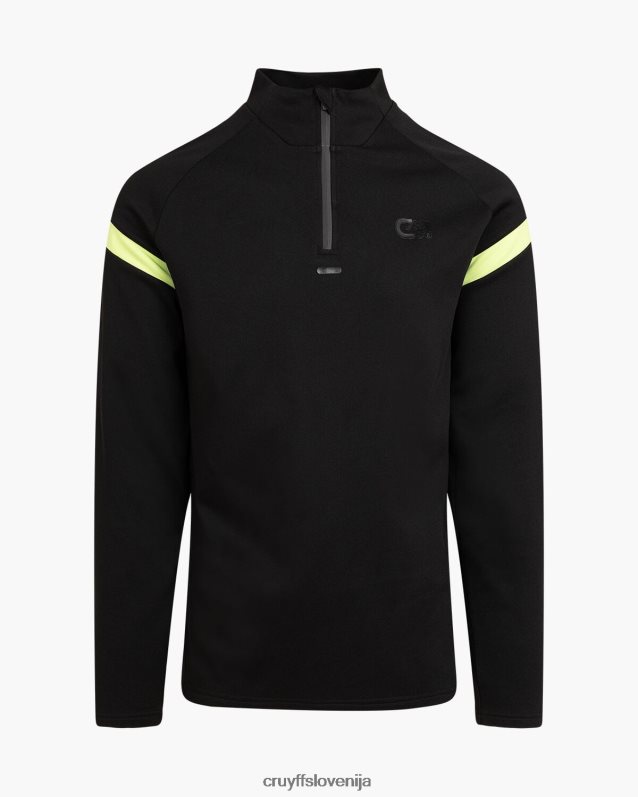 obleke kotna obleka Cruyff 8BPFJV409 moški črna/zelena