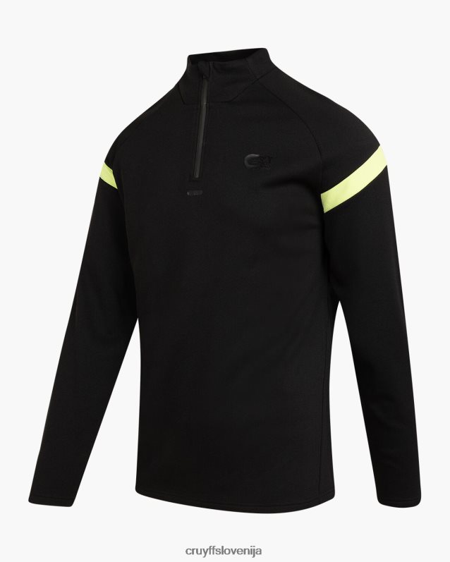 obleke kotna obleka Cruyff 8BPFJV409 moški črna/zelena