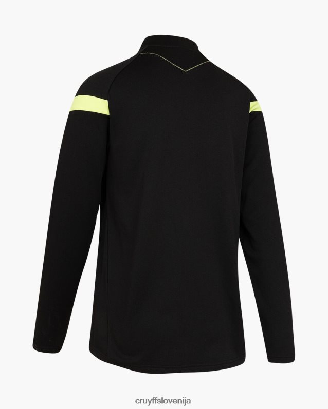 obleke kotna obleka Cruyff 8BPFJV409 moški črna/zelena