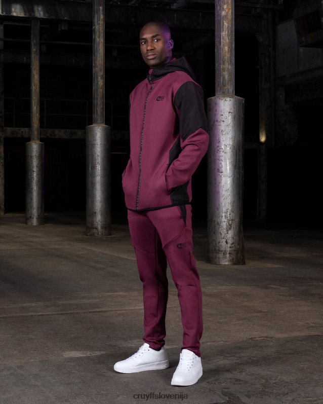 obleke križna obleka Cruyff 8BPFJV551 moški Bordeaux