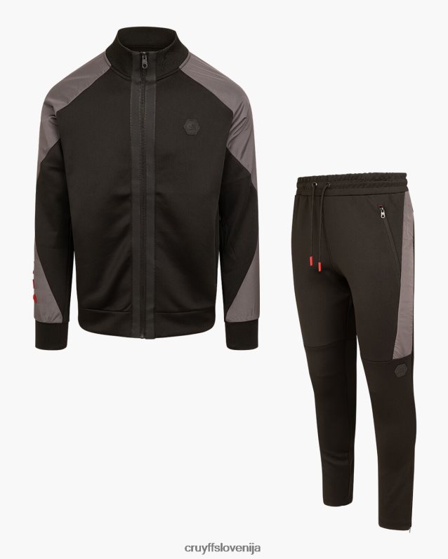 obleke obleka barnetta Cruyff 8BPFJV388 moški črna/rdeča