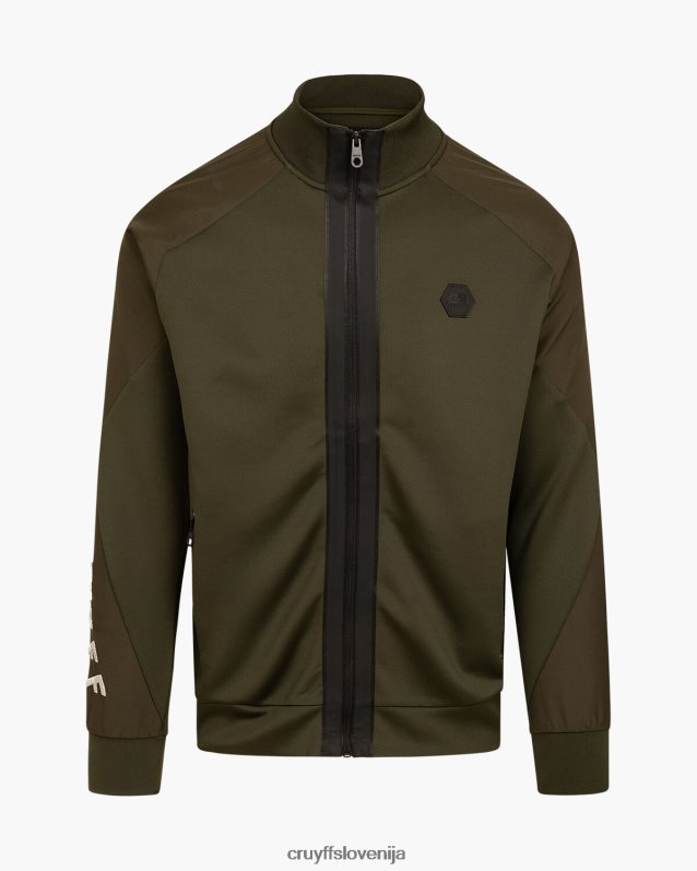 obleke obleka barnetta Cruyff 8BPFJV390 moški zelena/srebrna