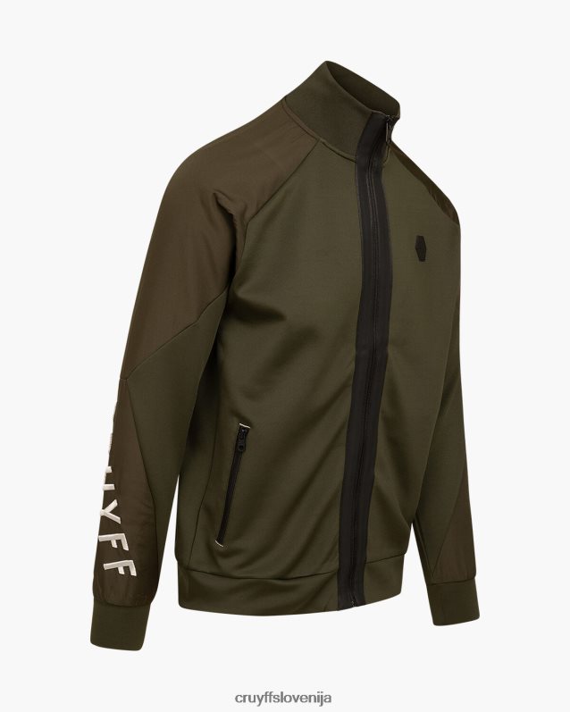 obleke obleka barnetta Cruyff 8BPFJV390 moški zelena/srebrna