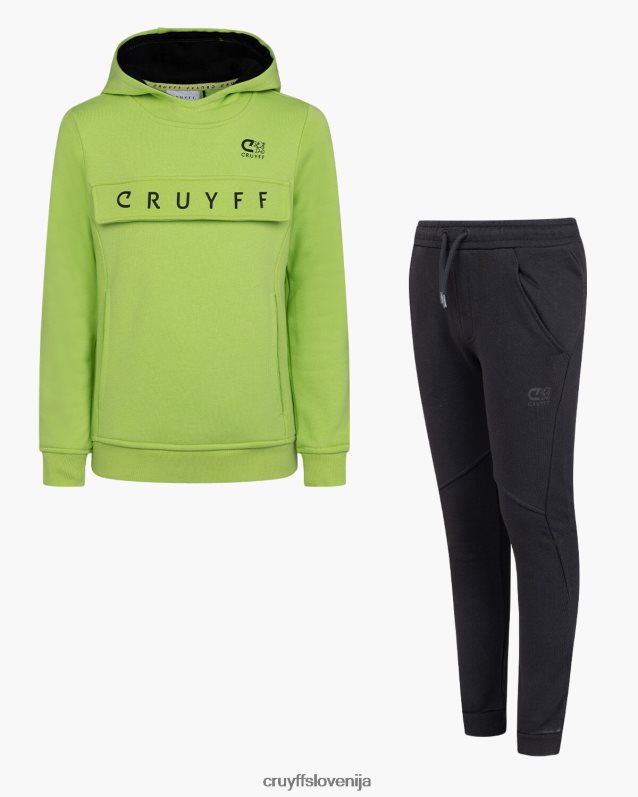 obleke obleka ranka Cruyff 8BPFJV1147 mlajši zelena/črna