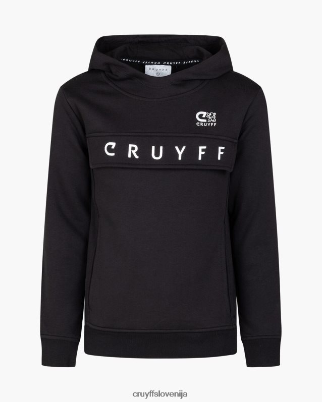 obleke obleka ranka Cruyff 8BPFJV1154 mlajši črna/srebrna