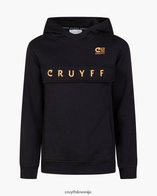 obleke obleka ranka Cruyff 8BPFJV1155 mlajši črno/rumena