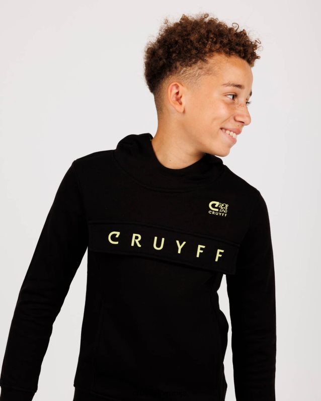 obleke obleka ranka Cruyff 8BPFJV1159 mlajši črna/zelena