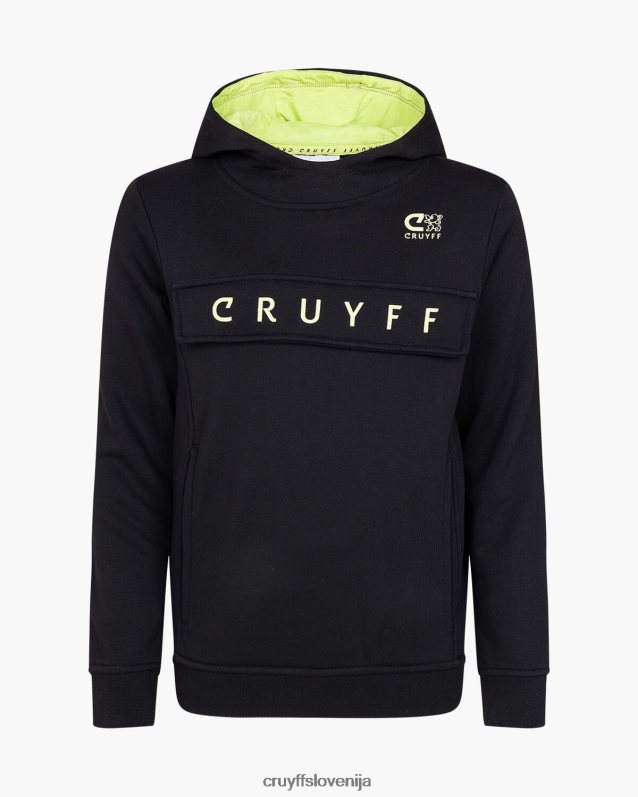 obleke obleka ranka Cruyff 8BPFJV1159 mlajši črna/zelena