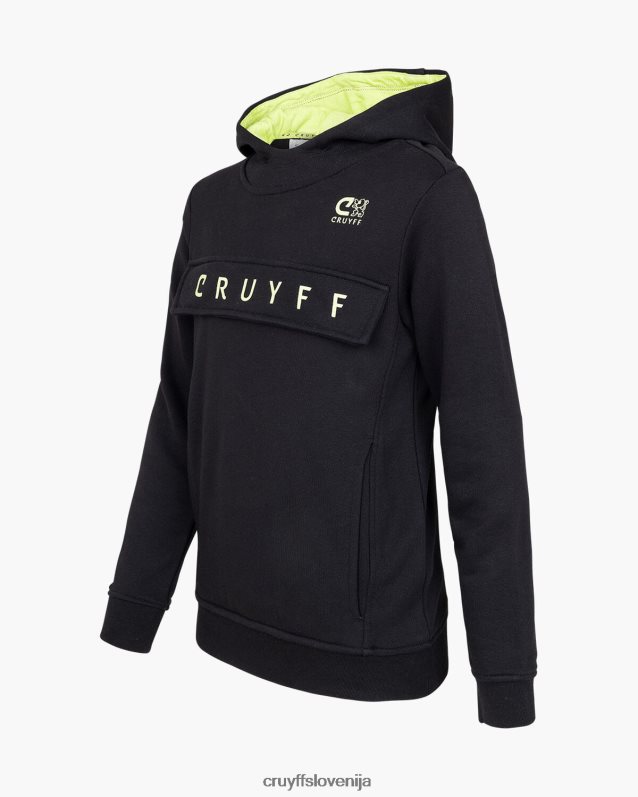 obleke obleka ranka Cruyff 8BPFJV1159 mlajši črna/zelena