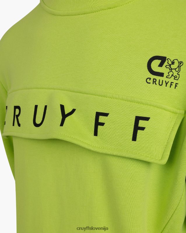 obleke obleka ranka Cruyff 8BPFJV512 moški zelena/črna