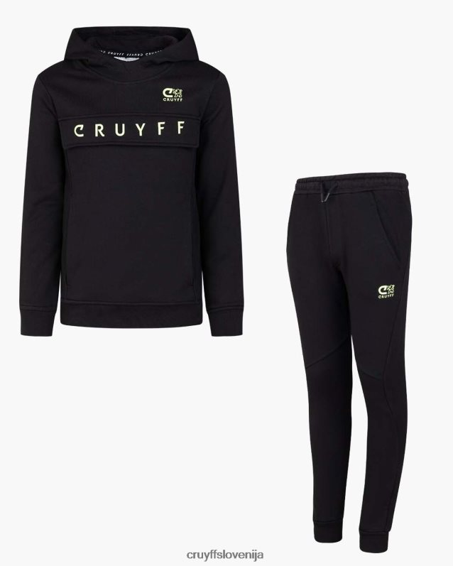 obleke obleka ranka Cruyff 8BPFJV615 moški črna/zelena