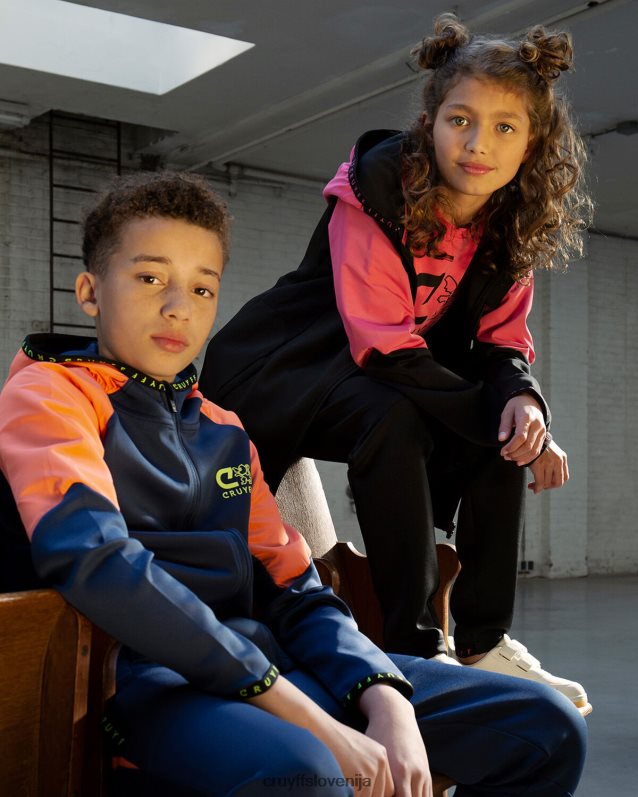 obleke pointer obleka Cruyff 8BPFJV1187 mlajši mornarsko/oranžna