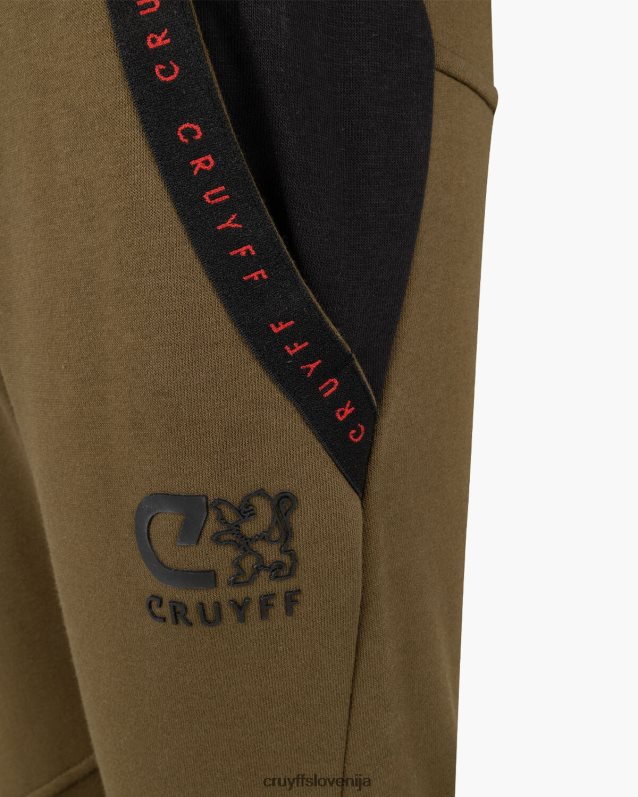 obleke razdeljena obleka Cruyff 8BPFJV1196 mlajši zelena/rdeča