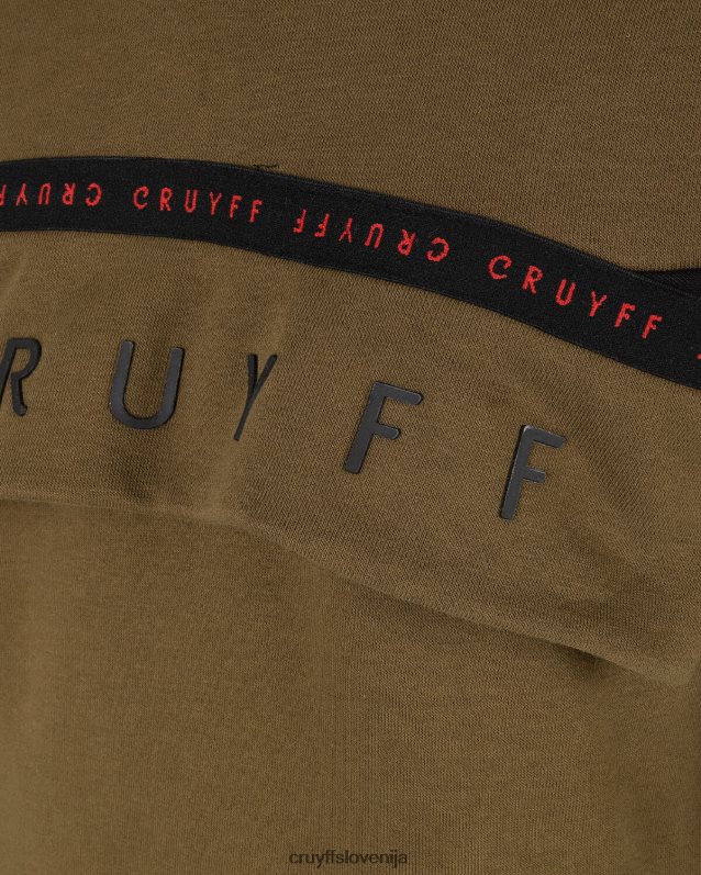 obleke razdeljena obleka Cruyff 8BPFJV1196 mlajši zelena/rdeča