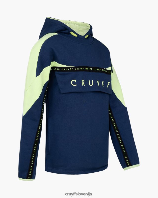 obleke razdeljena obleka Cruyff 8BPFJV1197 mlajši mornarsko/rumena