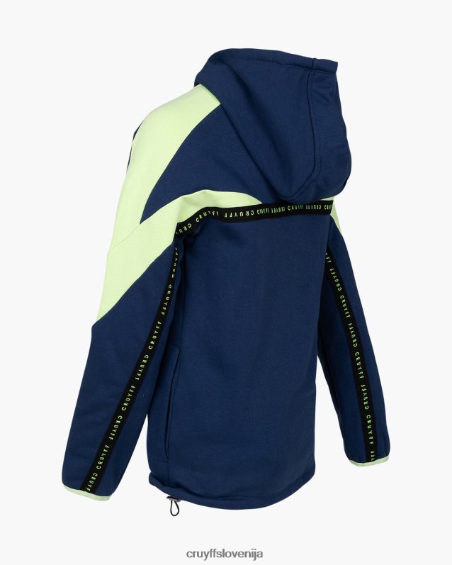 obleke razdeljena obleka Cruyff 8BPFJV1197 mlajši mornarsko/rumena