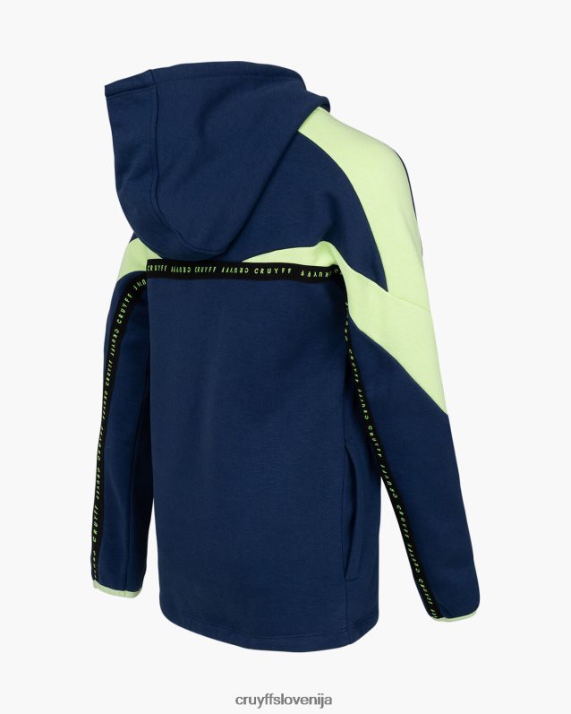 obleke razdeljena obleka Cruyff 8BPFJV1197 mlajši mornarsko/rumena