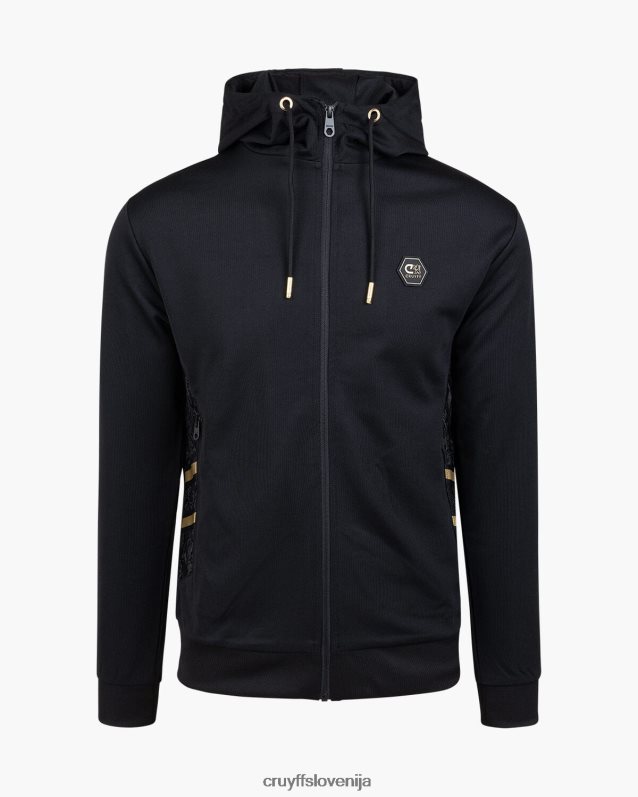 obleke trenirka samuel Cruyff 8BPFJV354 moški Črna