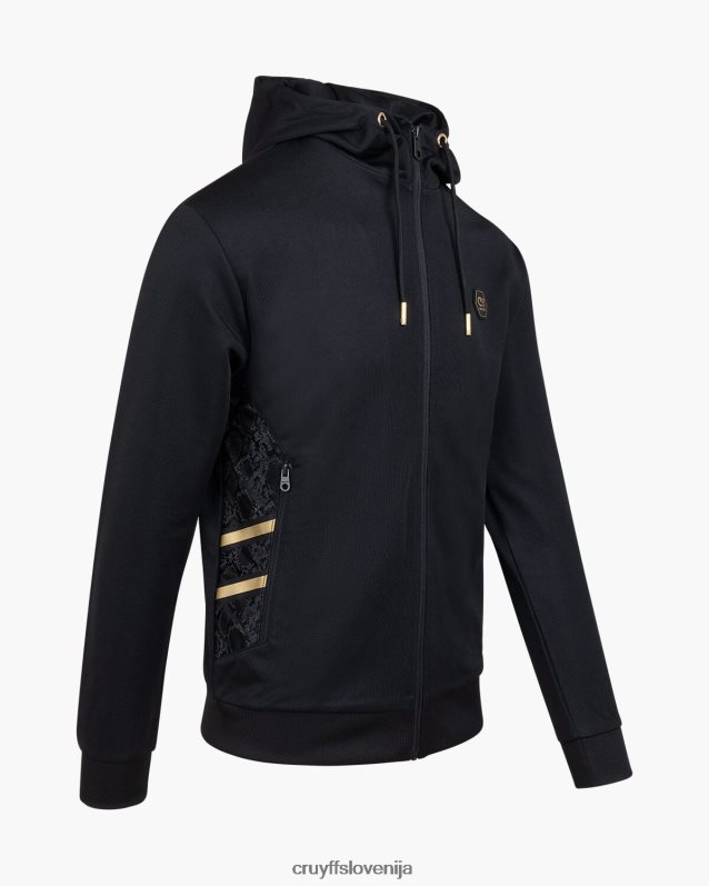 obleke trenirka samuel Cruyff 8BPFJV354 moški Črna