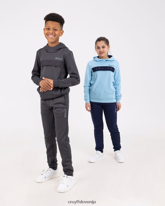 obleke urlikajoča obleka Cruyff 8BPFJV1088 mlajši temno siva