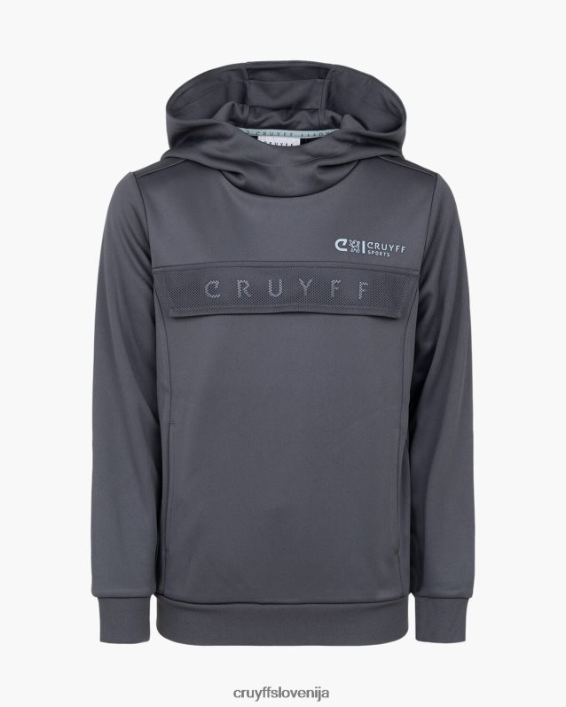 obleke urlikajoča obleka Cruyff 8BPFJV1088 mlajši temno siva
