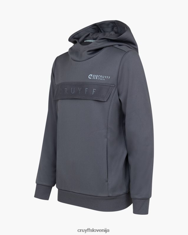 obleke urlikajoča obleka Cruyff 8BPFJV1088 mlajši temno siva