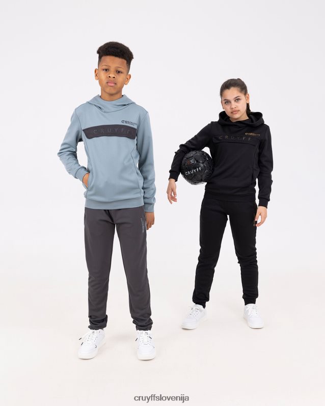 obleke urlikajoča obleka Cruyff 8BPFJV1091 mlajši modra/siva