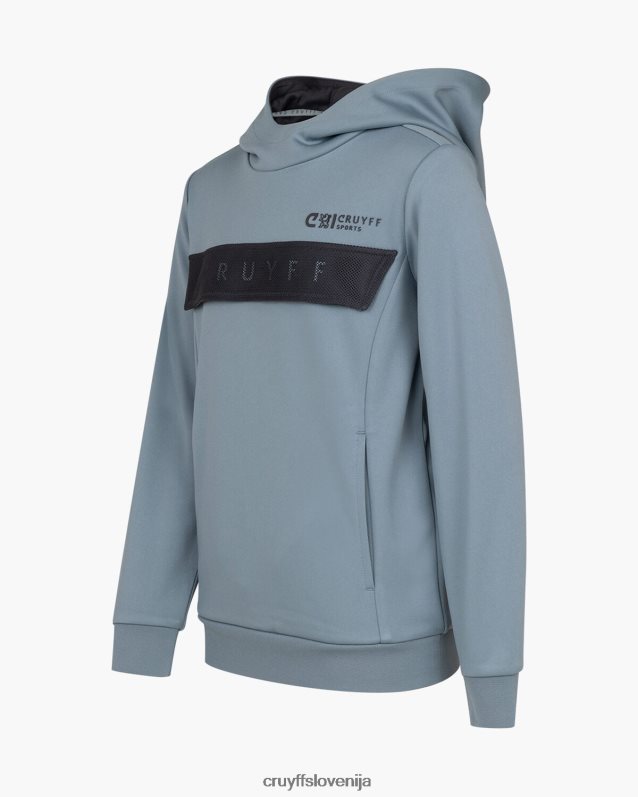 obleke urlikajoča obleka Cruyff 8BPFJV1091 mlajši modra/siva