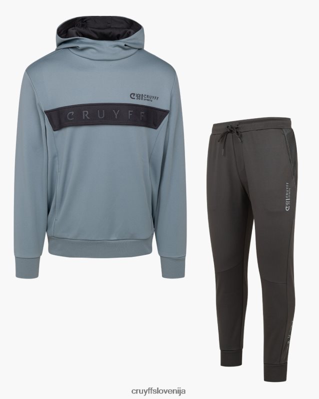obleke urlikajoča obleka Cruyff 8BPFJV187 moški modra/siva