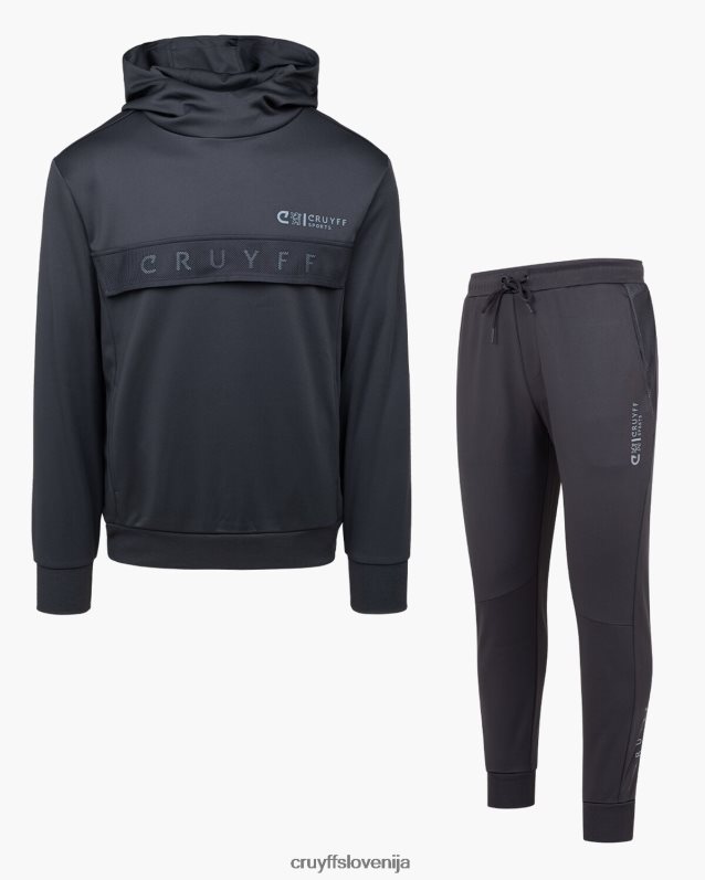 obleke urlikajoča obleka Cruyff 8BPFJV295 moški temno siva