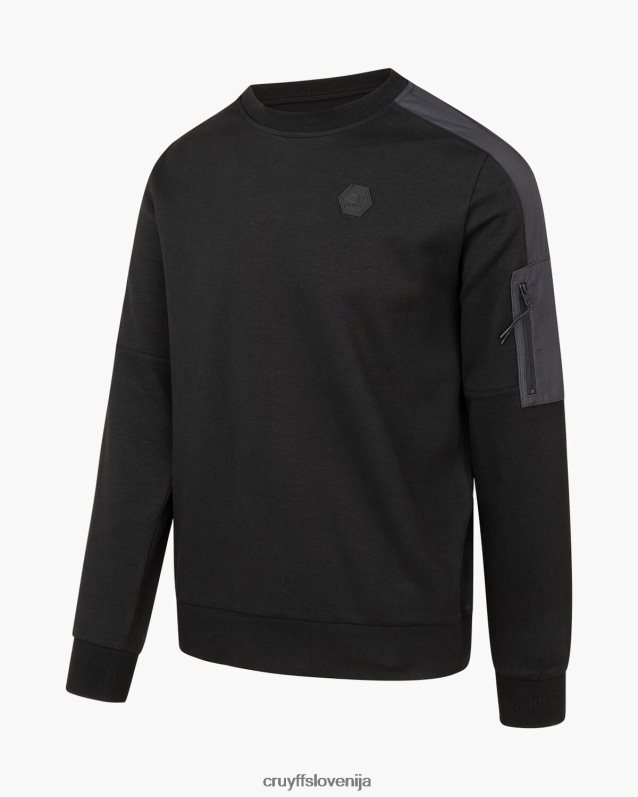 pulover aiden pulover Cruyff 8BPFJV30 moški Črna