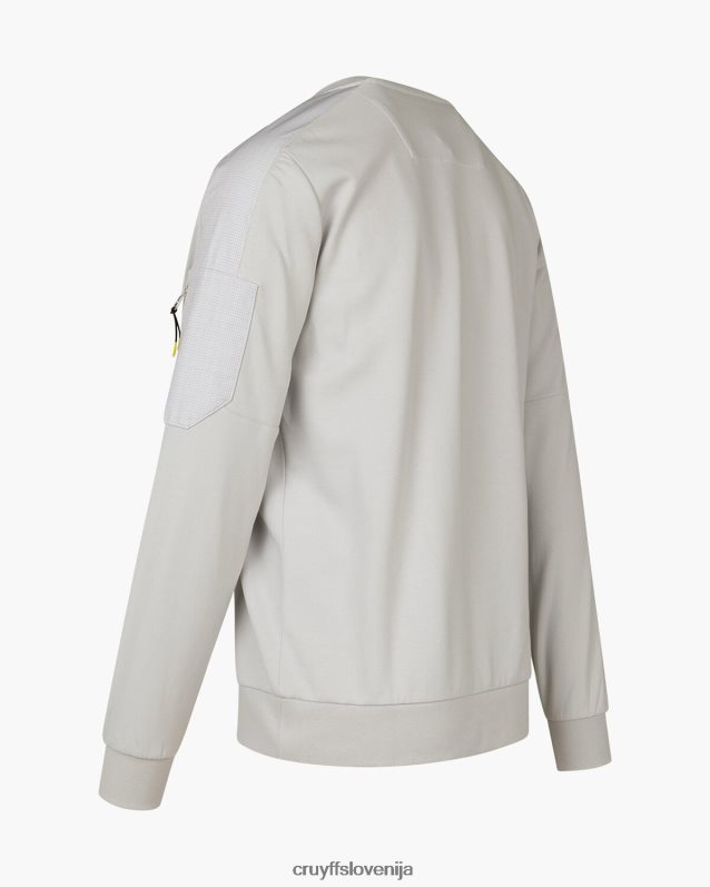 pulover aiden pulover Cruyff 8BPFJV31 moški svetlo siva