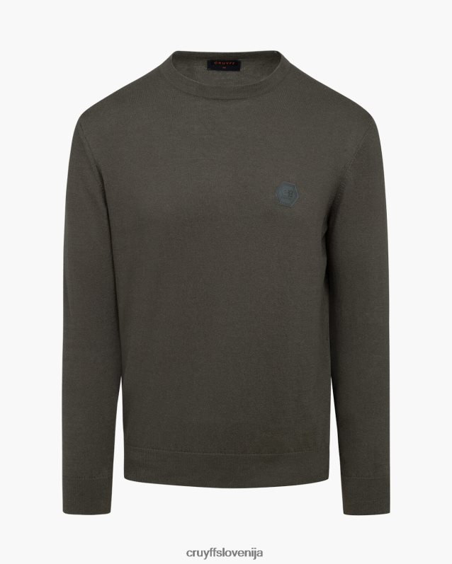 pulover basco jumper Cruyff 8BPFJV349 moški zelena