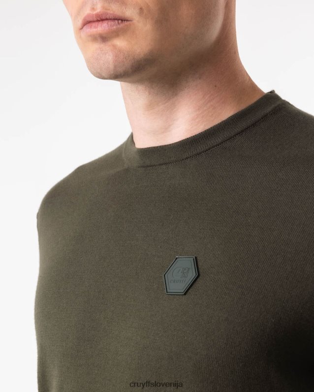 pulover basco jumper Cruyff 8BPFJV349 moški zelena