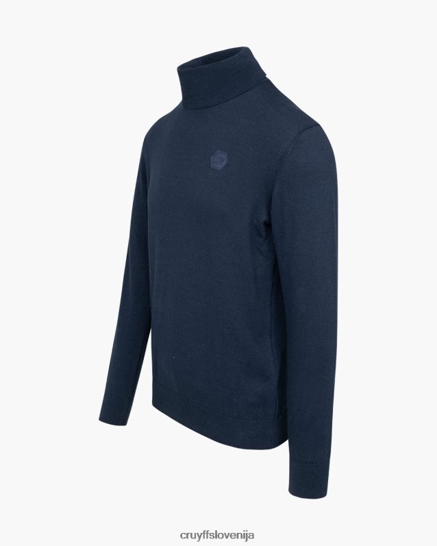 pulover basco želva ovratnik Cruyff 8BPFJV352 moški mornarica
