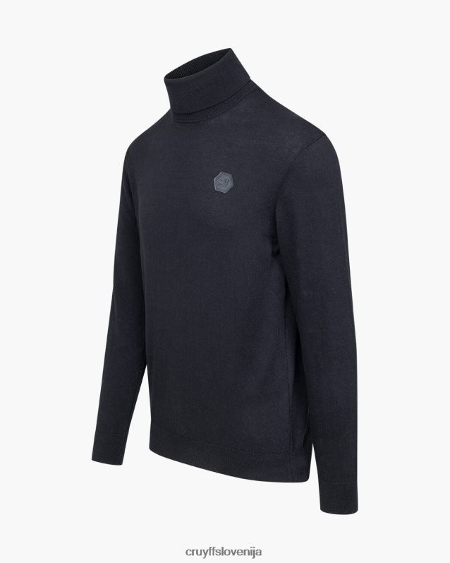 pulover basco želva ovratnik Cruyff 8BPFJV353 moški Črna