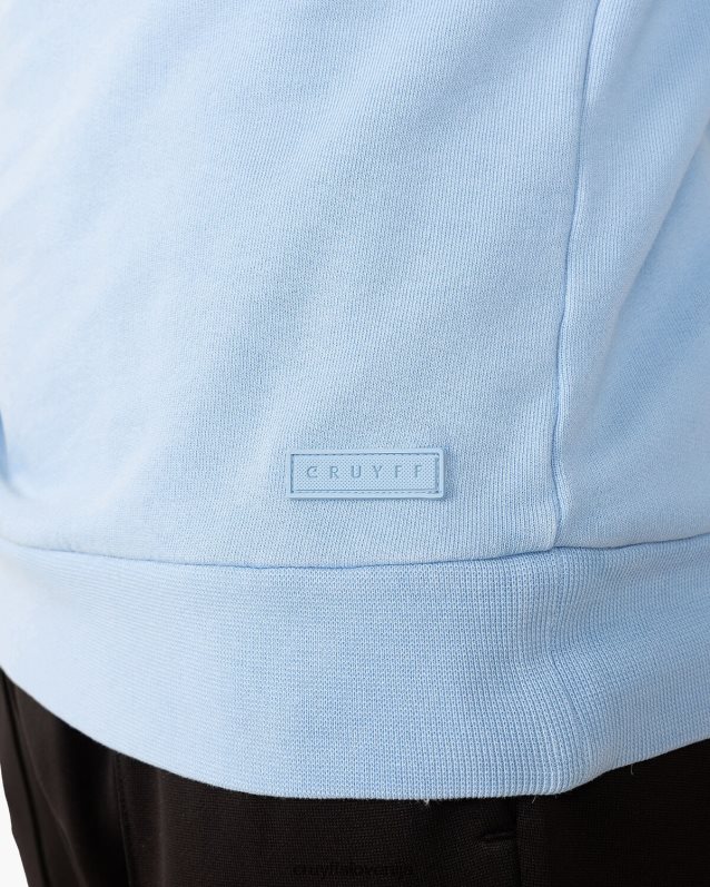 pulover eduardo crewneck Cruyff 8BPFJV660 moški modra