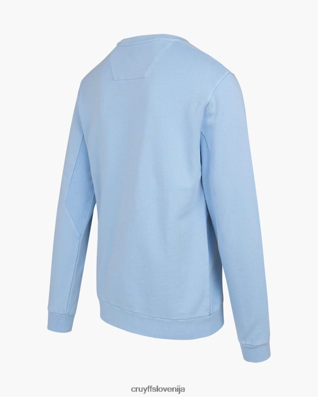 pulover eduardo crewneck Cruyff 8BPFJV660 moški modra