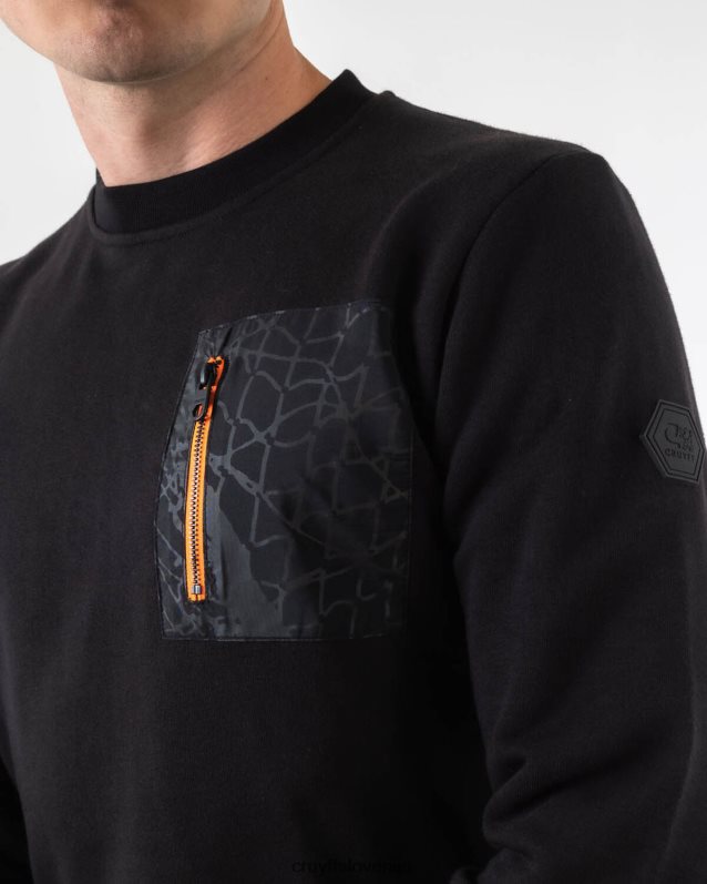 pulover rafael pulover Cruyff 8BPFJV561 moški Črna