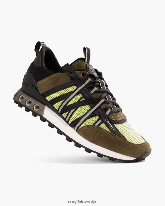 superge Fearia hex-tech Cruyff 8BPFJV210 moški zelena/oranžna