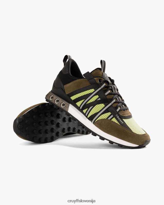 superge Fearia hex-tech Cruyff 8BPFJV210 moški zelena/oranžna