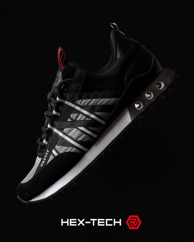 superge Fearia hex-tech Cruyff 8BPFJV211 moški črna/siva