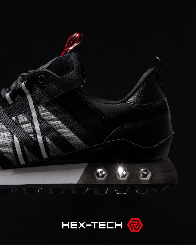 superge Fearia hex-tech Cruyff 8BPFJV211 moški črna/siva