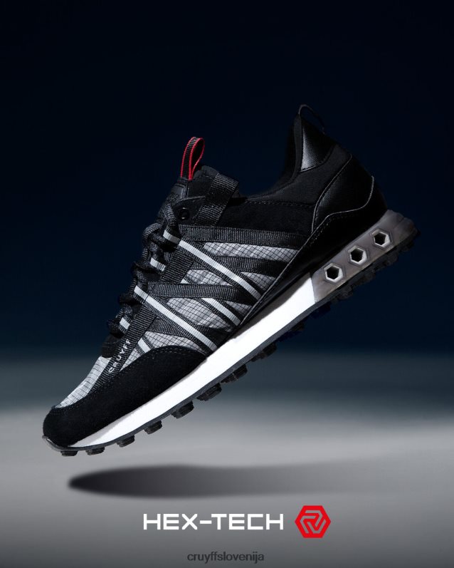 superge Fearia hex-tech Cruyff 8BPFJV211 moški črna/siva