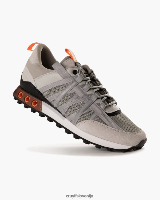 superge Fearia hex-tech Cruyff 8BPFJV214 moški siva/oranžna
