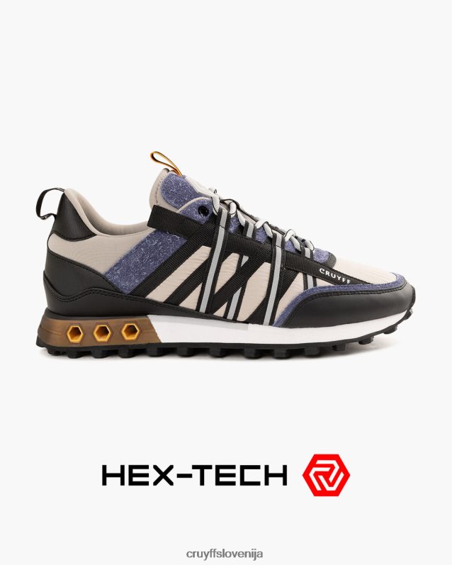superge Fearia hex-tech Cruyff 8BPFJV270 moški siva/modra