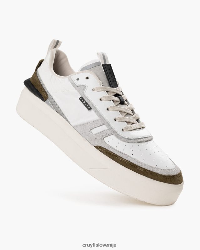 superge cambria Cruyff 8BPFJV233 moški bela/zelena