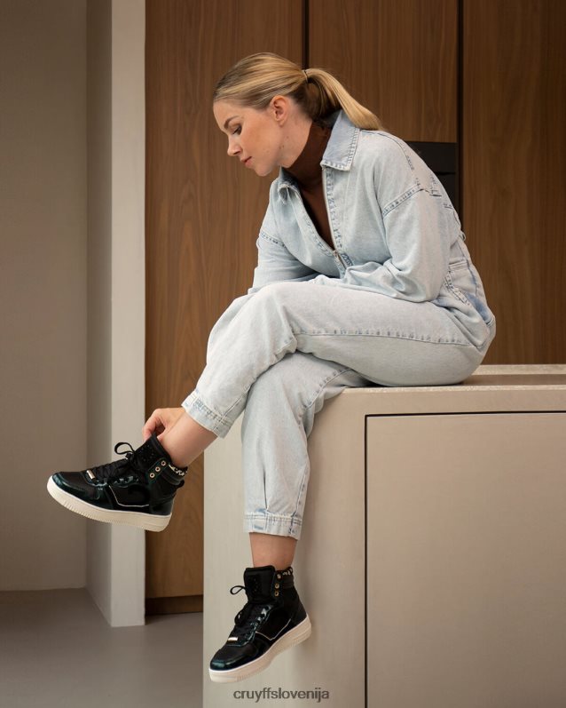 superge campo high lux Cruyff 8BPFJV1023 ženske zelena/črna